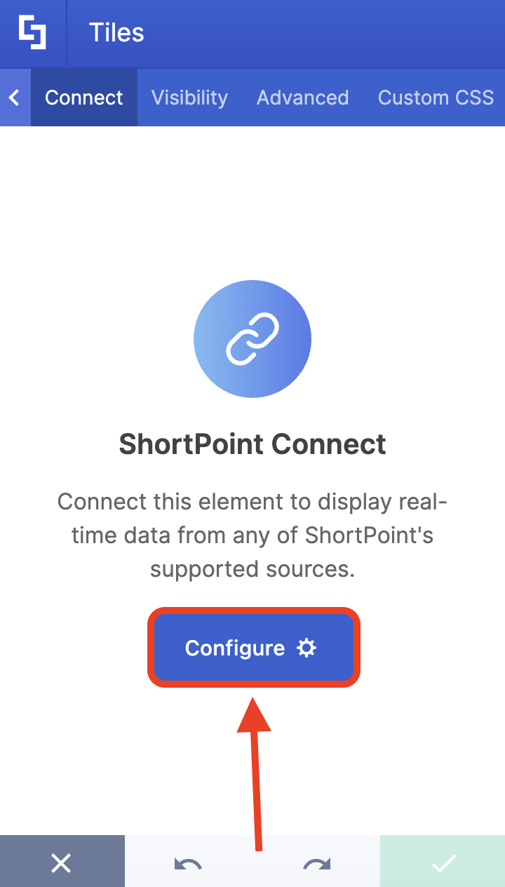 configure
