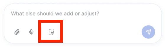Selecting an element on the page tto enable real-time list filtering functionality