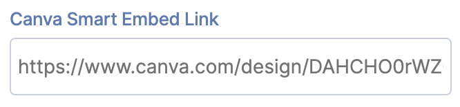 Alt="Canva Smart Embed Link"
