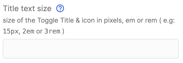 Alt="Title text size"