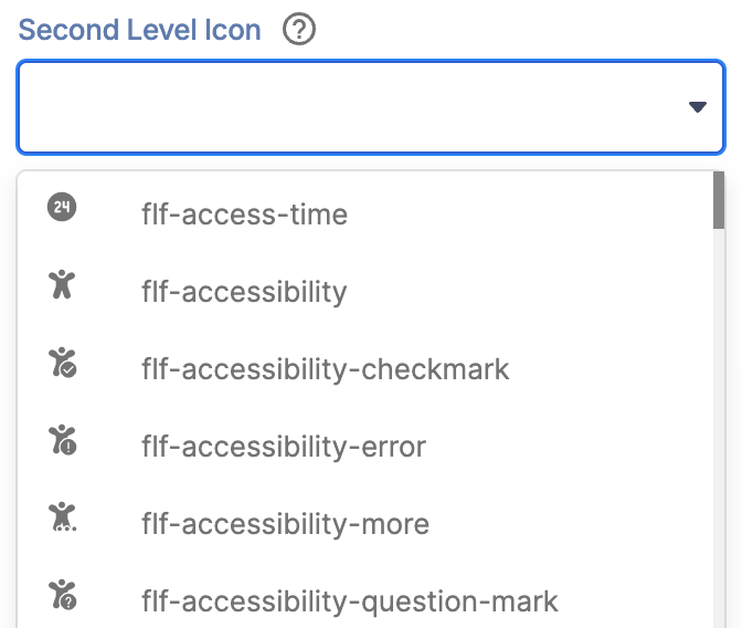 Alt="Second level icon"