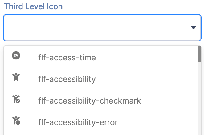 Alt="Third level icon"