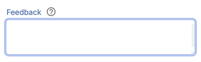 Alt="Feedback"