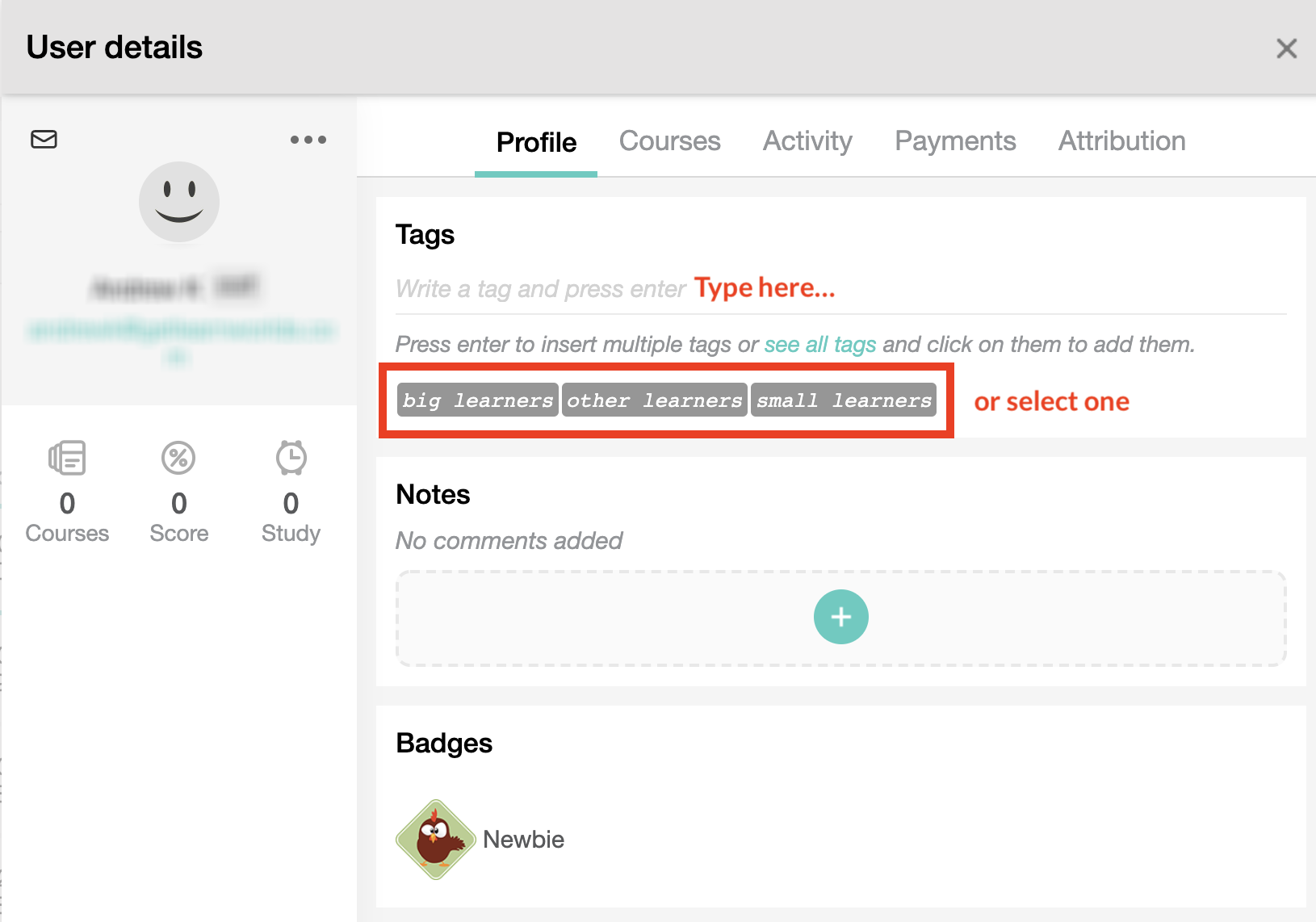How to create and use tags : LearnWorlds Help Center