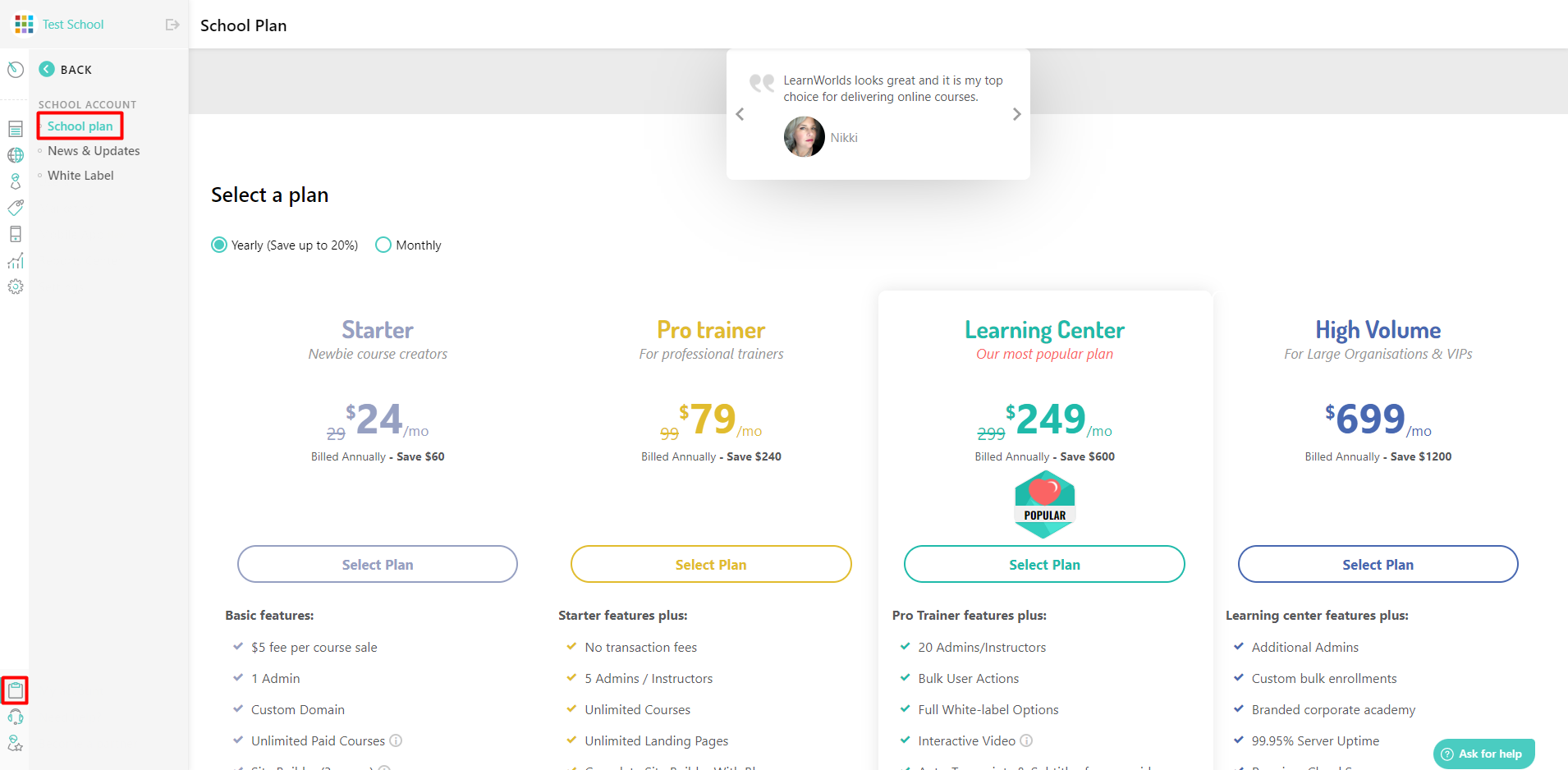 General Overview: How to Manage your LearnWorlds Account : LearnWorlds Help  Center