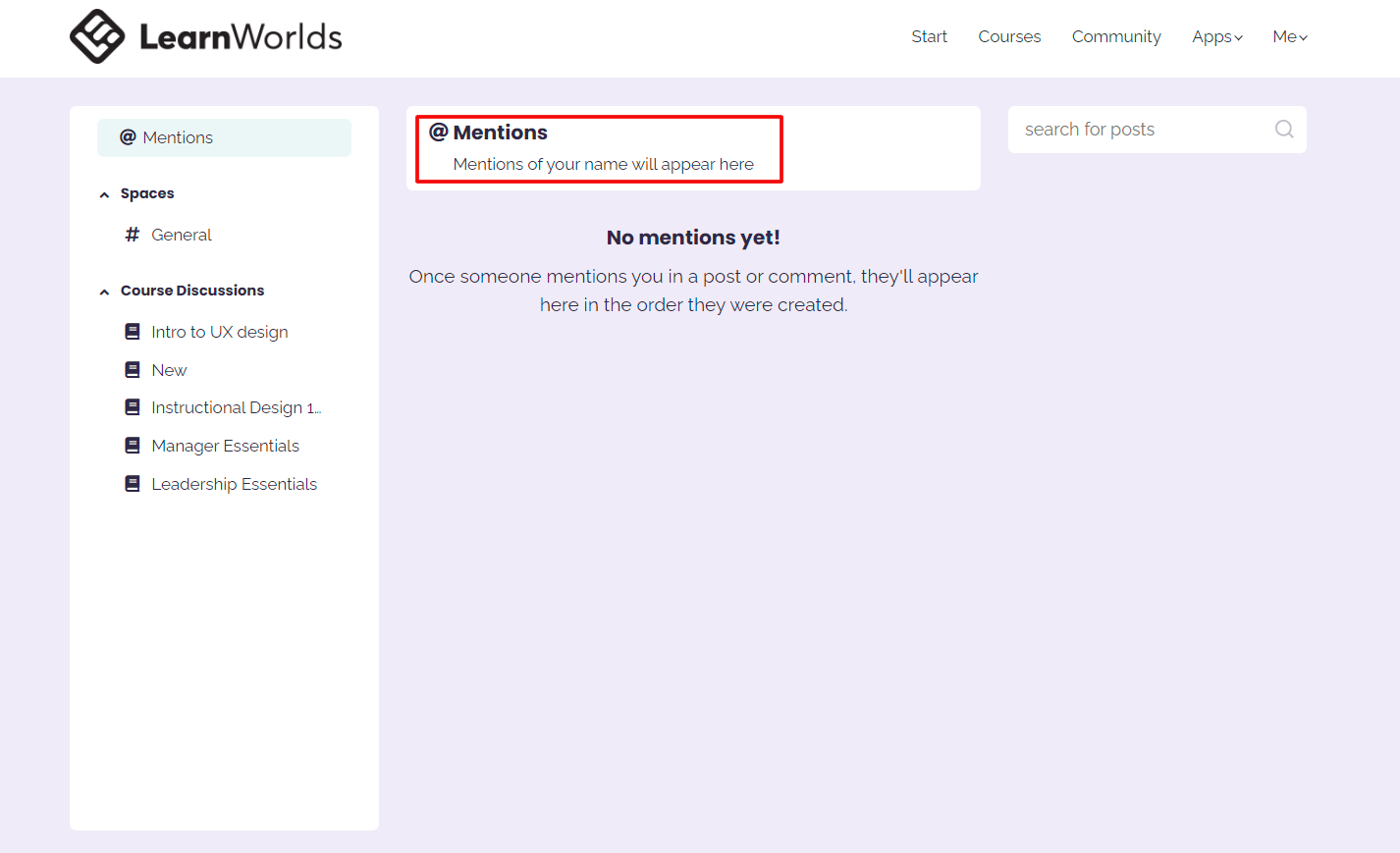 How to Create and Manage your School’s Community : LearnWorlds Help Center