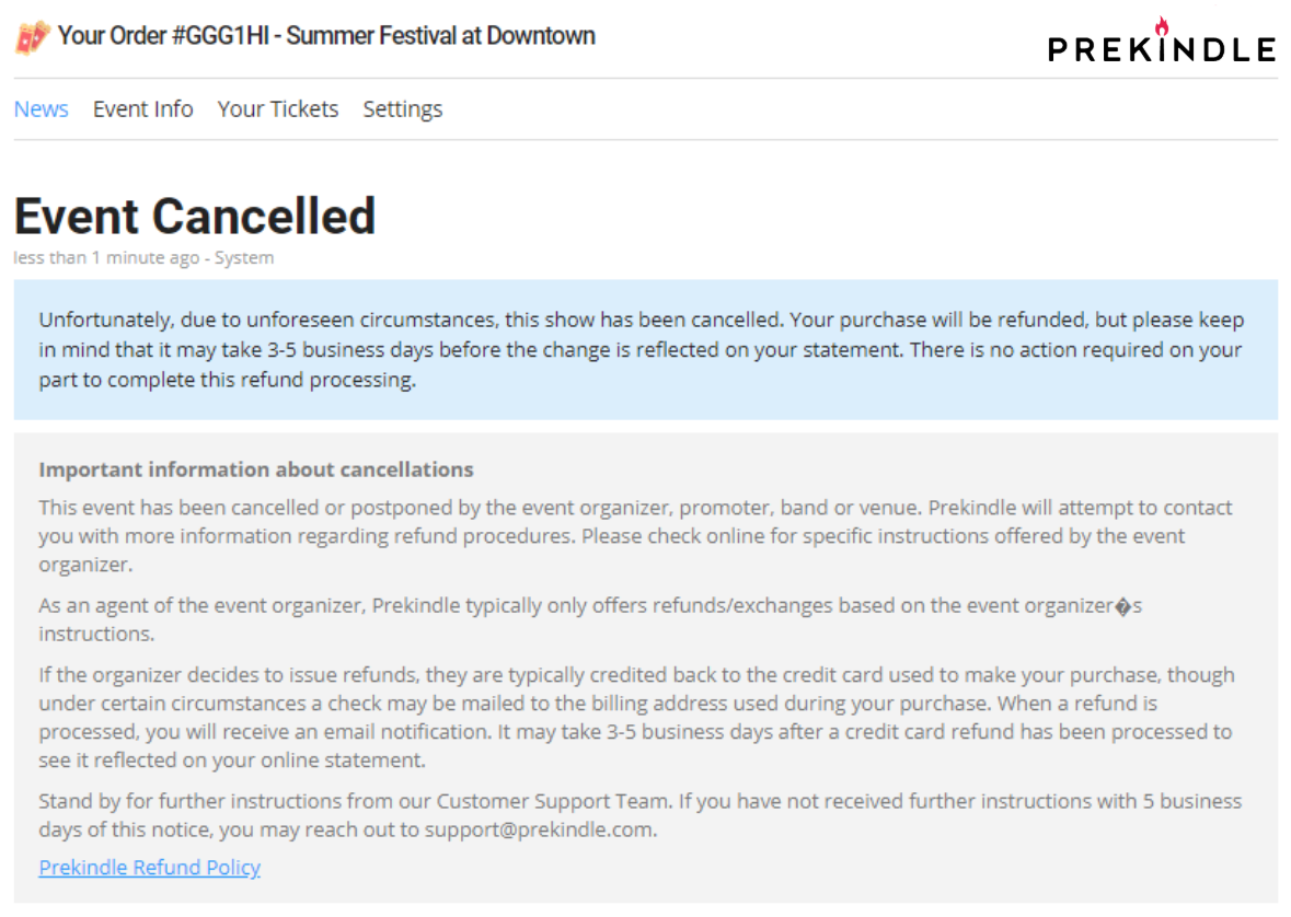 Cancelled