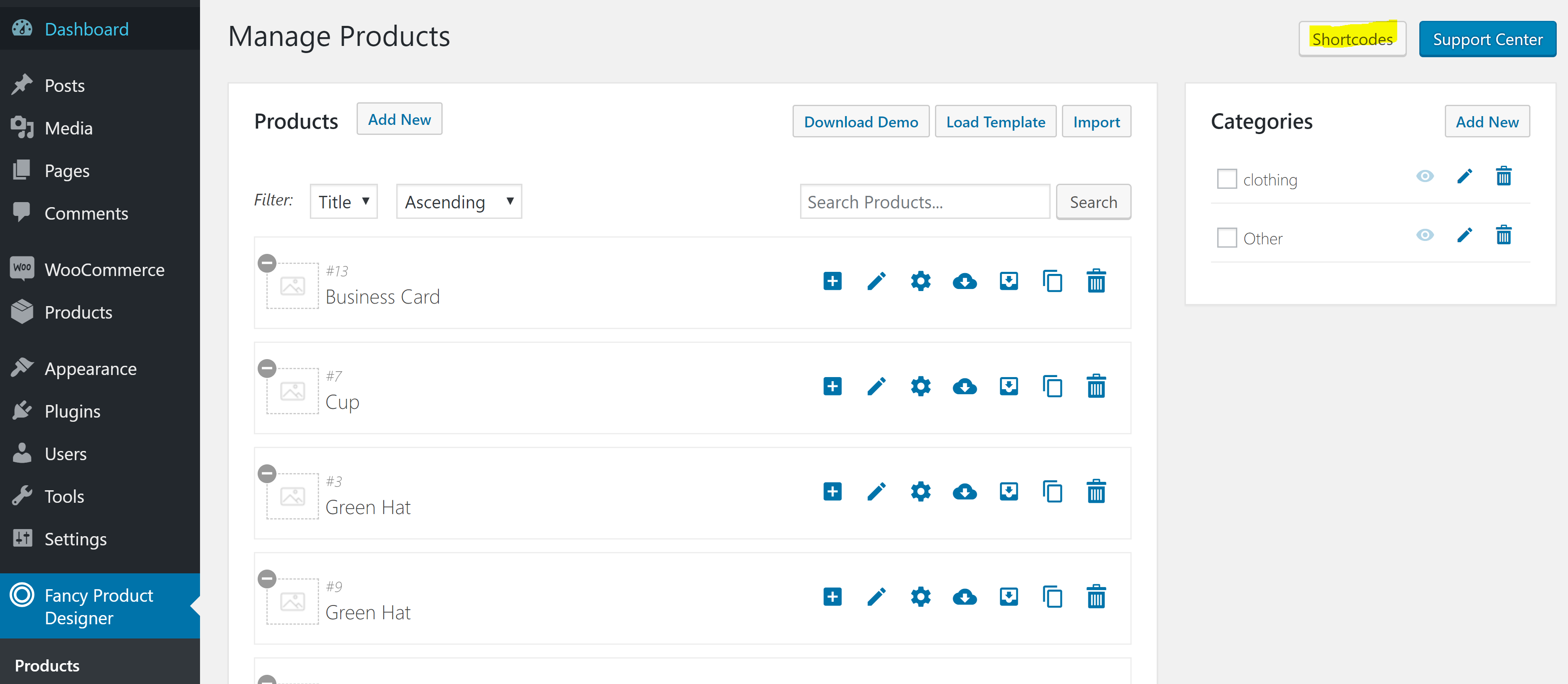 Displaying And Positioning Modules And Actions Via Shortcodes