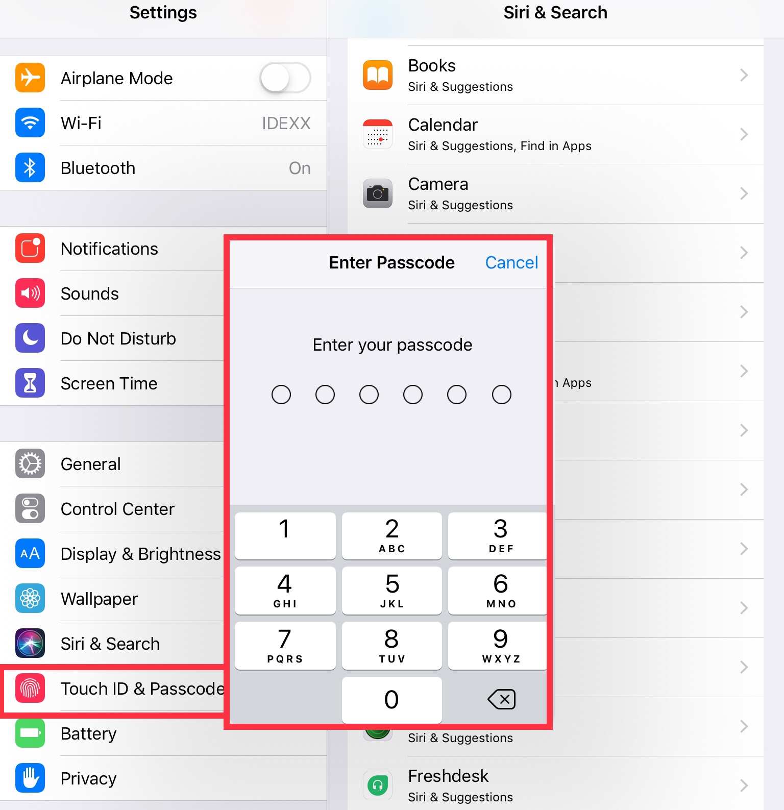 How To Set Up Or Change Your Passcode And Touch ID On The IPad IDEXX How To Set Up Or Change Your Passcode And Touch ID On The IPad IDEXX