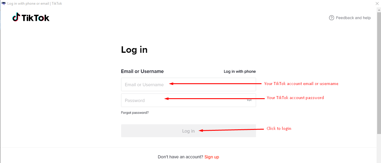 Tiktok Account Login | How Can I Login My TikTok Account Inside TikVideoPoster ...... TikTok Login Online - How to Sign up and Login to Tik Tok ...
|Tiktok Account Login