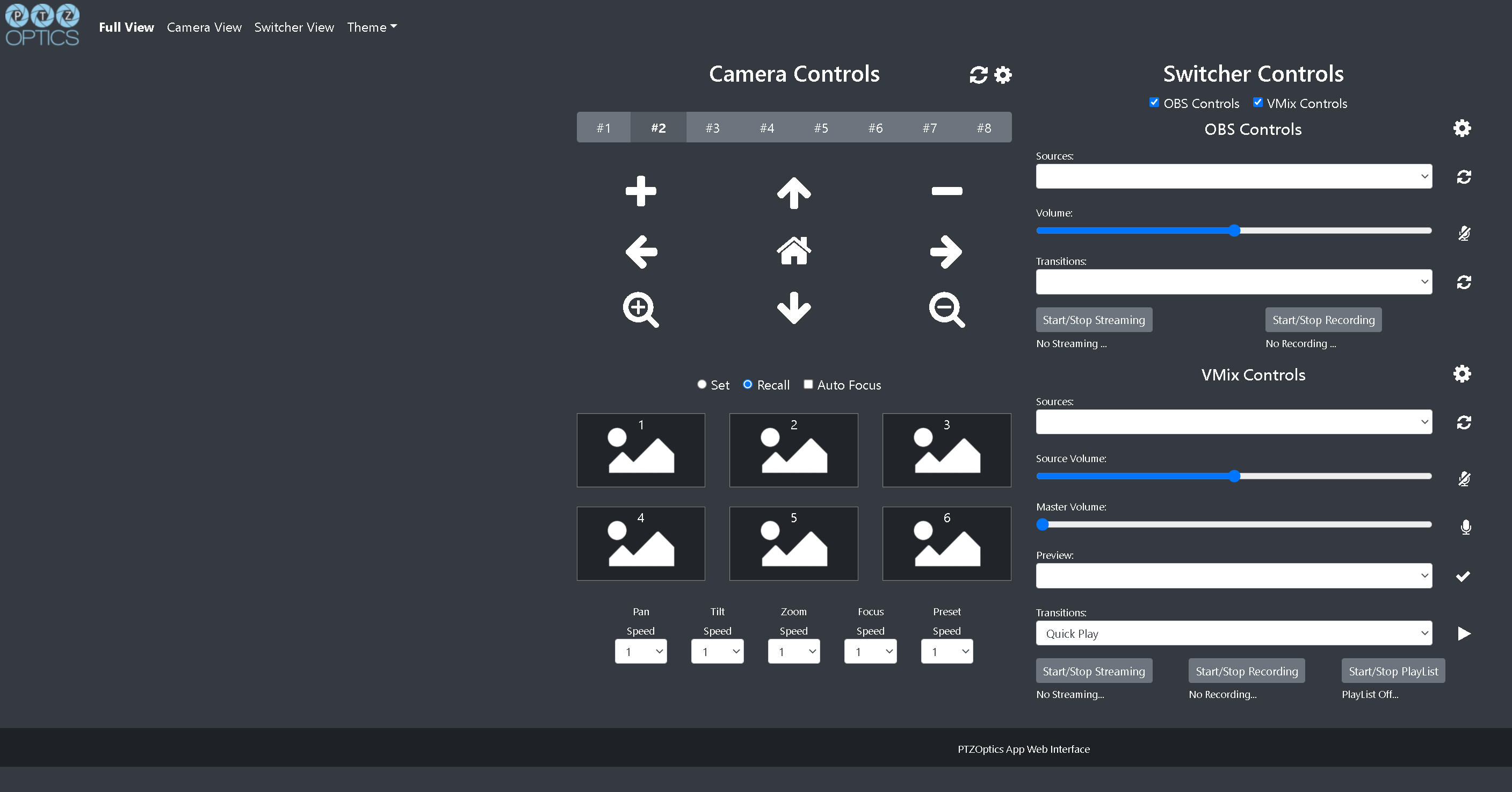 PTZ Optics Camera co0ntrol App connectiom PTZOptics Knowledge Base