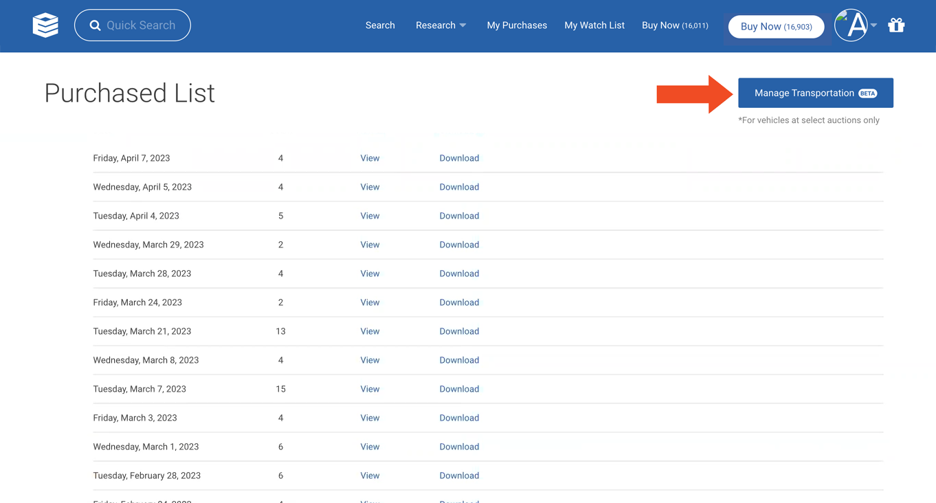 Howto Order Transportation with Montway on Your EDGE Pipeline