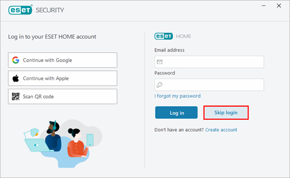 KB932] Download and install the free trial version of an ESET home and  small office product for Windows