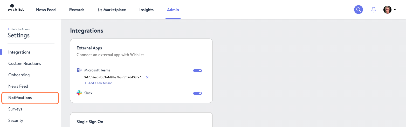 Click on Integrations…