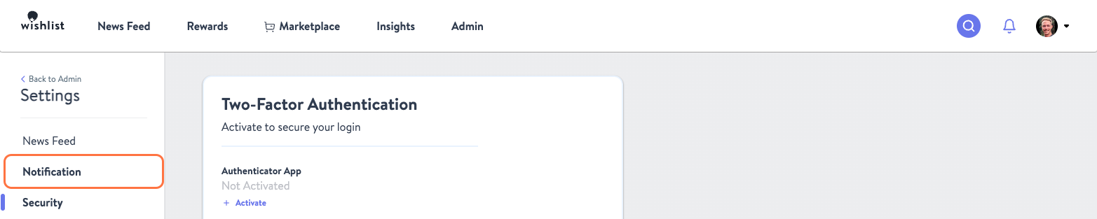 Click on News Feed…