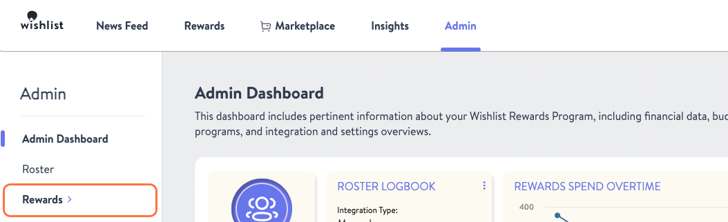 Click on Admin Dashboard…