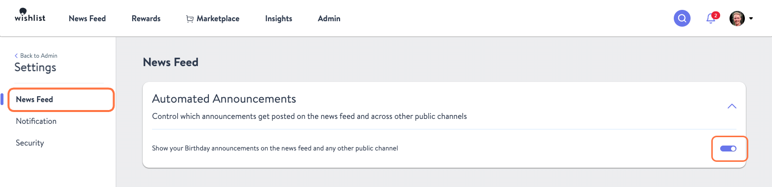 Click on Automated Announcements…