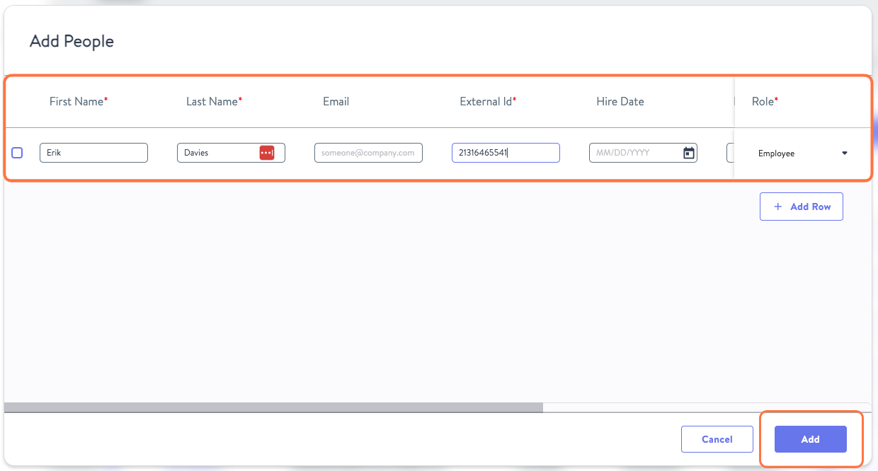 Click on Add People…
