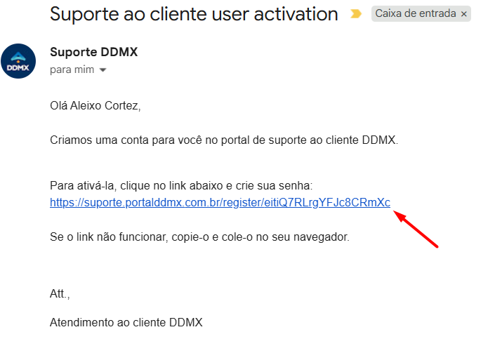 Interface gráfica do usuário, Texto, Aplicativo, Email
O conteúdo gerado por IA pode estar incorreto.