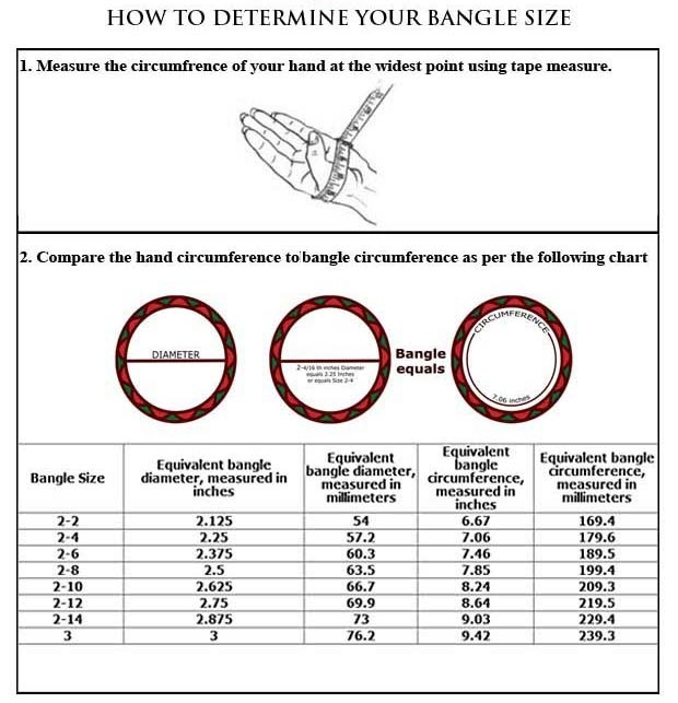 How to measure a bangle and choose the size? Support Center