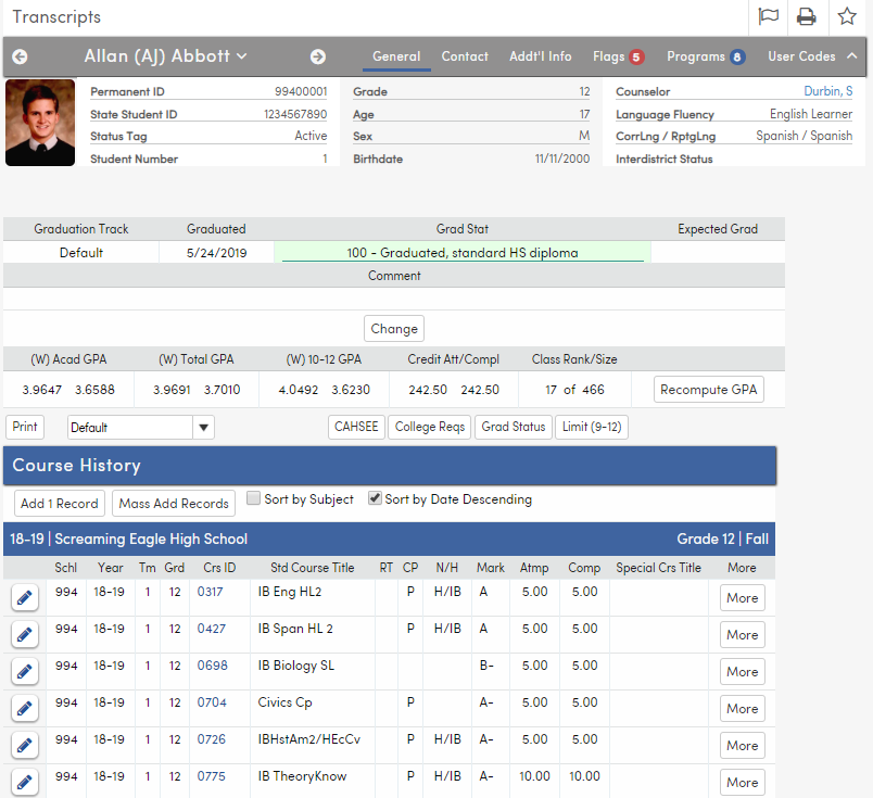 Grade Reporting - Copy Grades to Grade History and ...