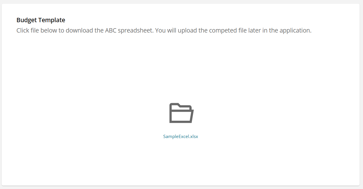 Expanded view of file attachment