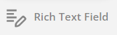 Rich Text Field icon