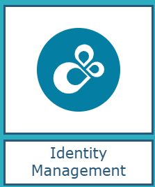 A blue and white logo  Description automatically generated