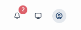Notification Bell with Unread messages
