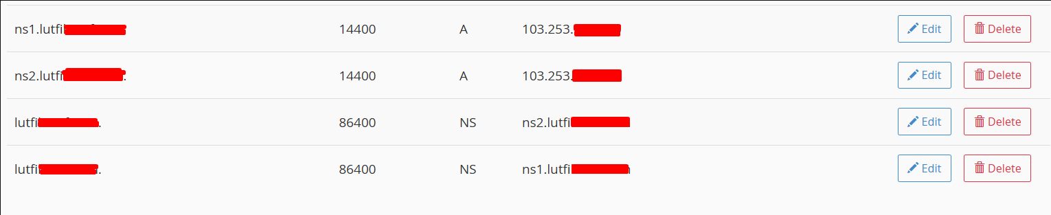 DNS Zone Manager WHM