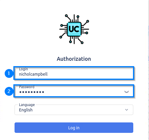 A screenshot of a login box
Description automatically generated