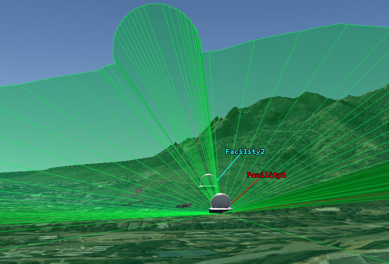 A green lines and dots on a mountain
Description automatically generated with medium confidence