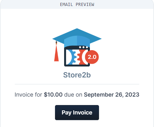 A screenshot highlighting the email preview.