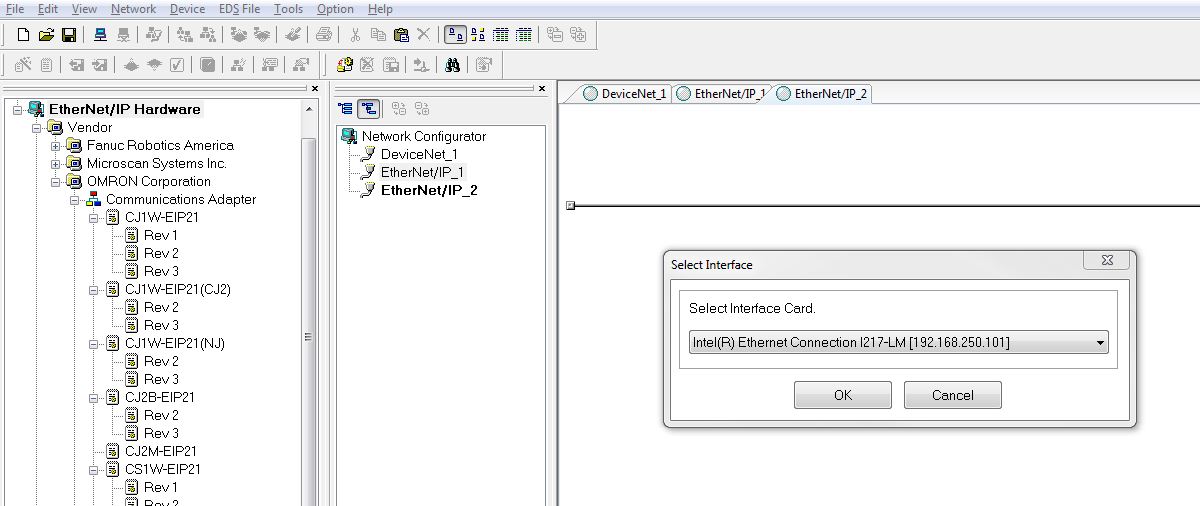 Select Intercace Card