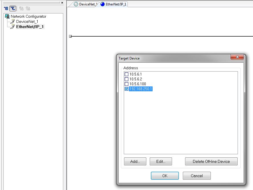 Upload Select Device