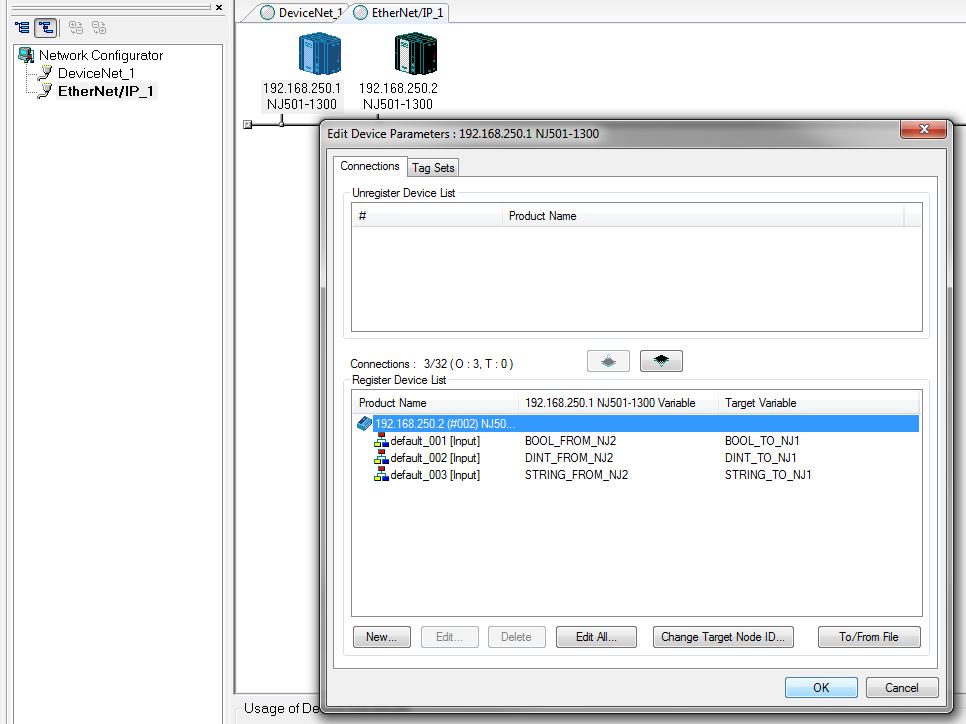 NJ1 Registered Devices