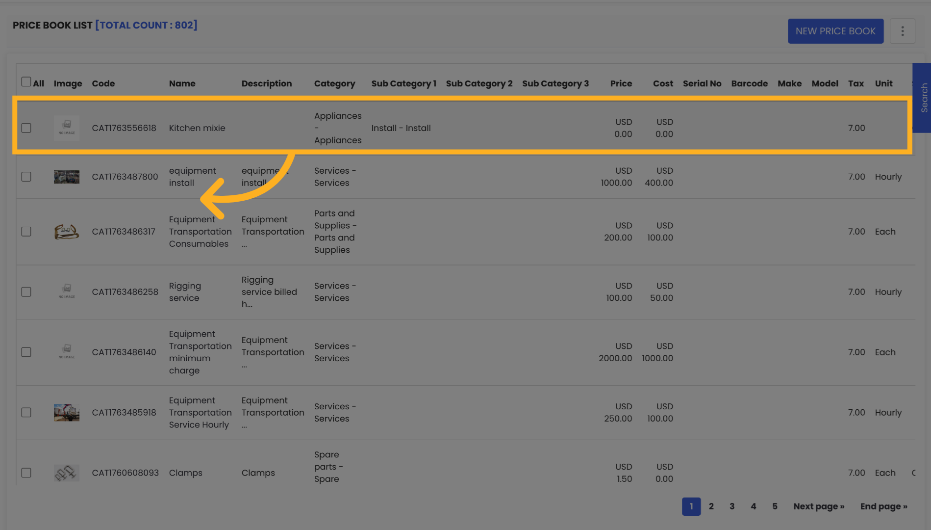 Your added material shows here