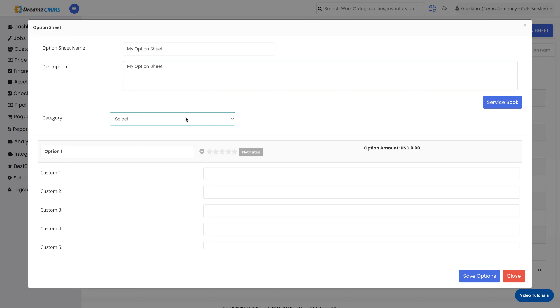 Specify Appliance or Tool