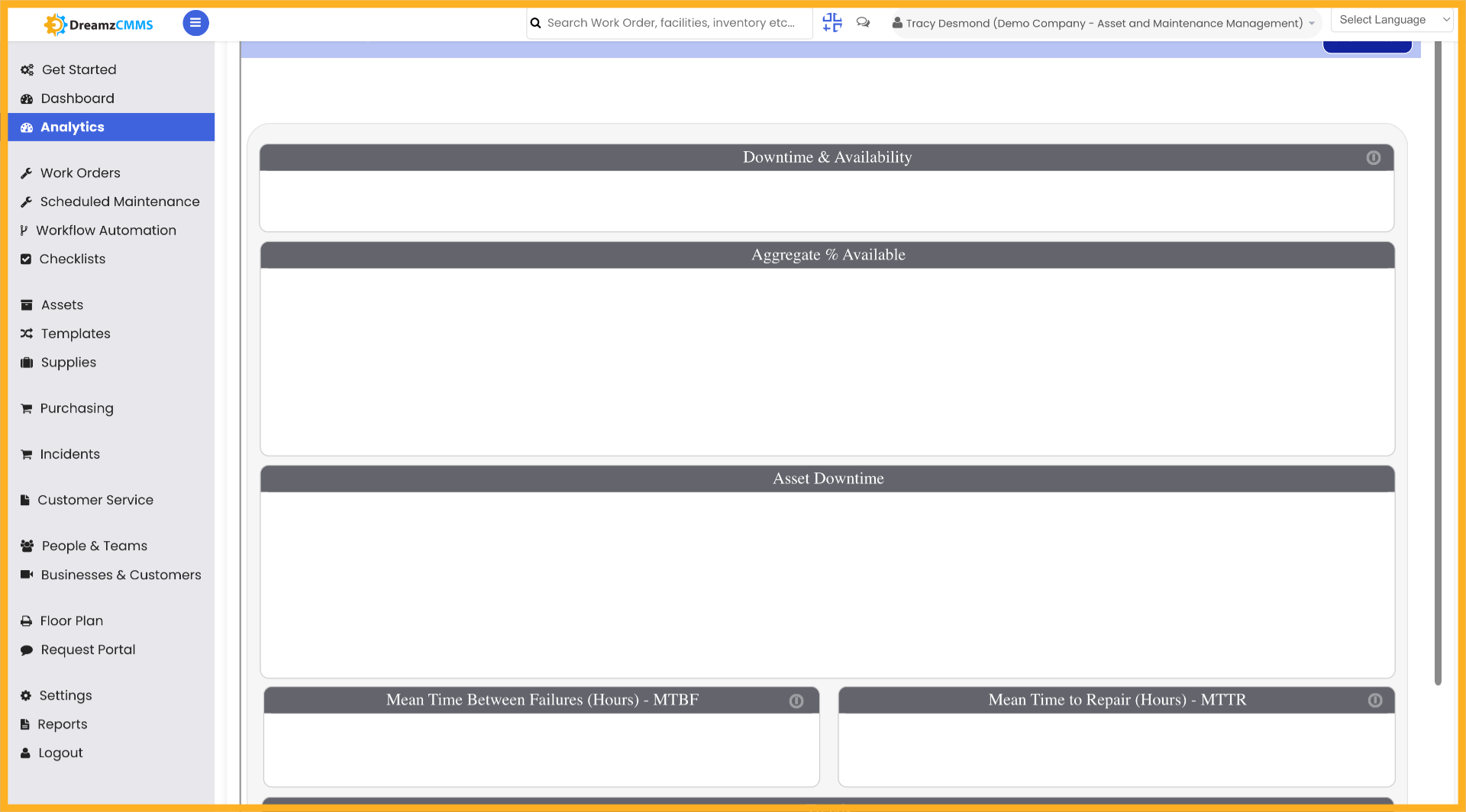 Open Analytics Section