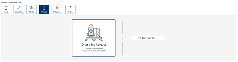 Assignment enhancement file upload window.