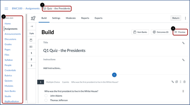 View Navigation Display