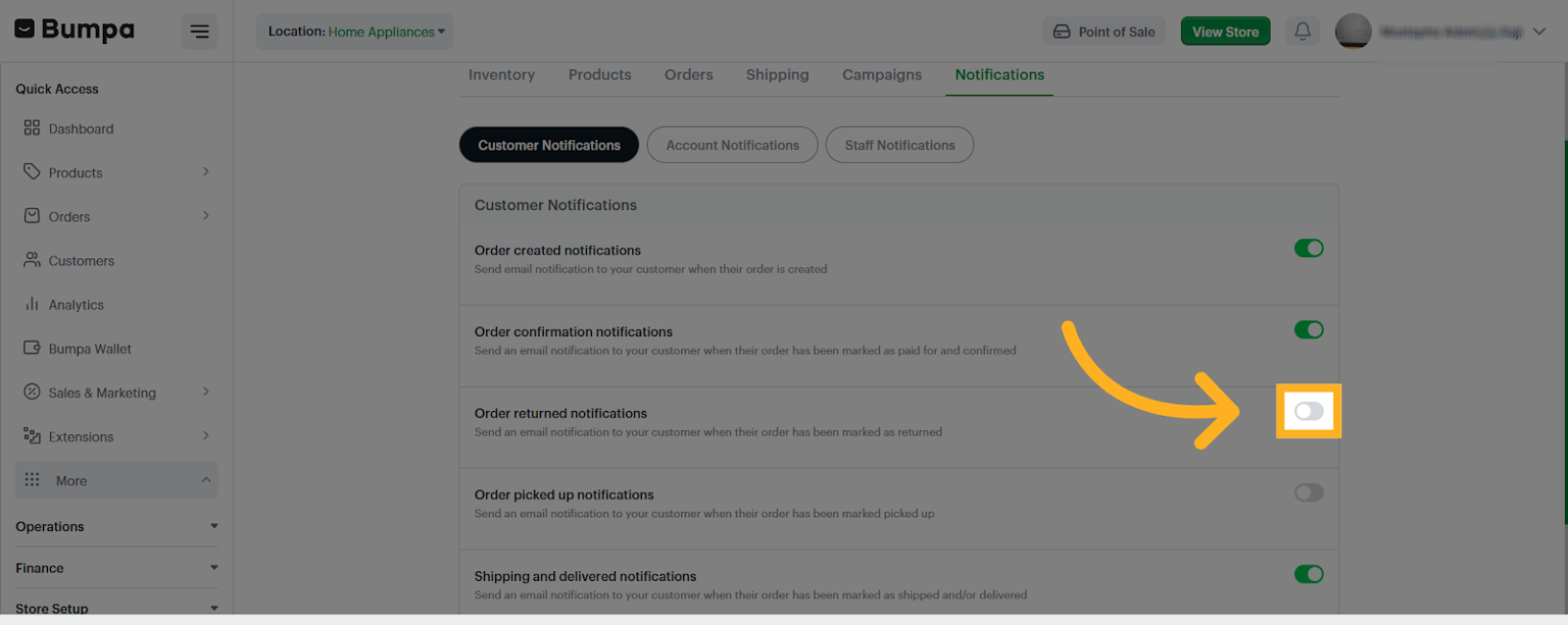 Access More Customer Notifications