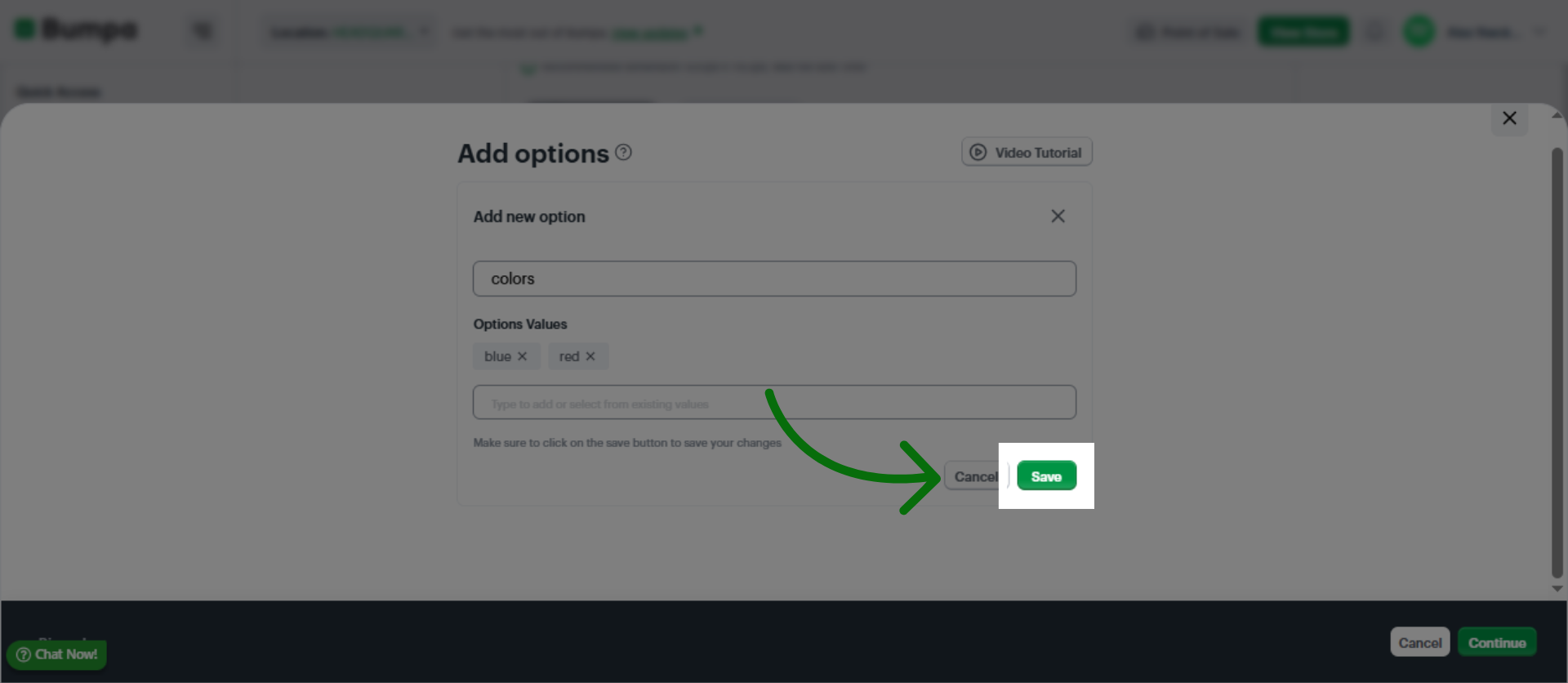 Click on Save Variation Settings