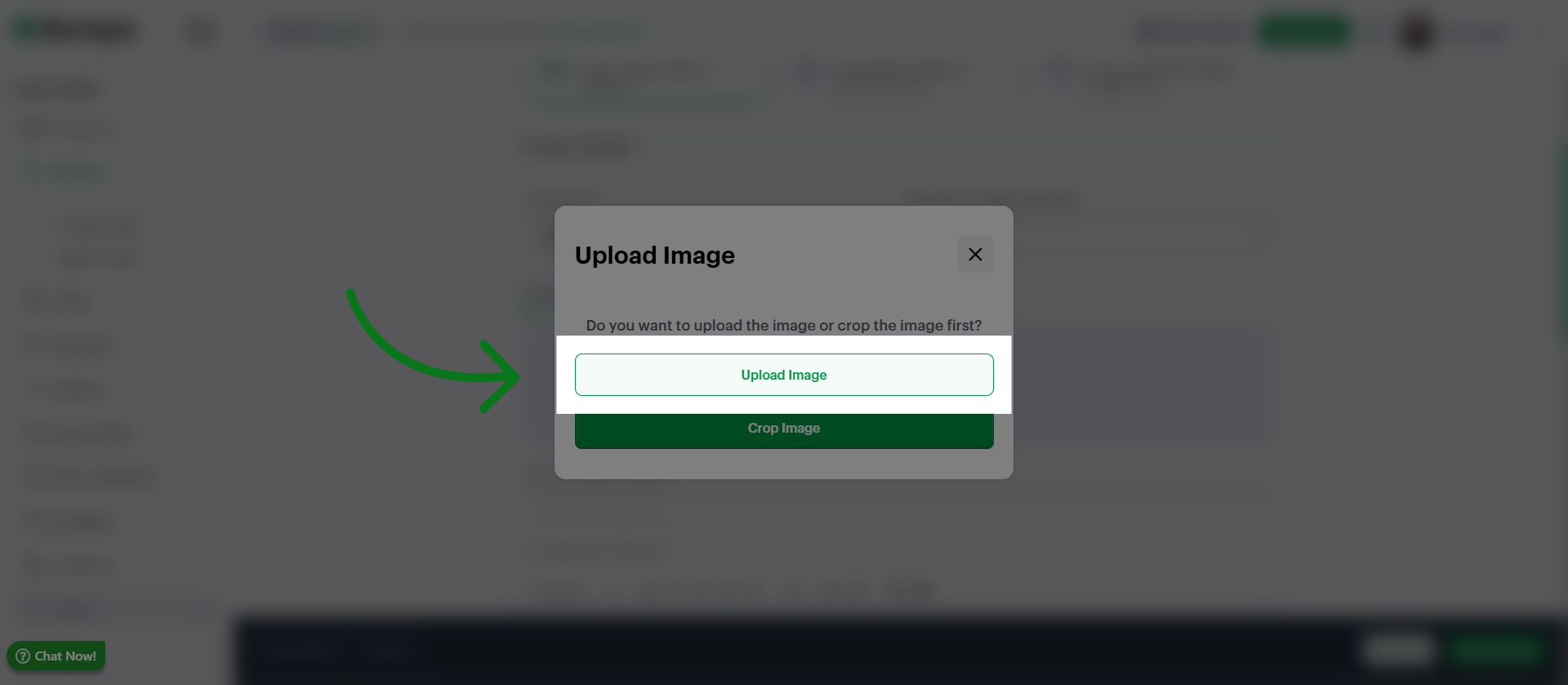 Confirm Image Upload