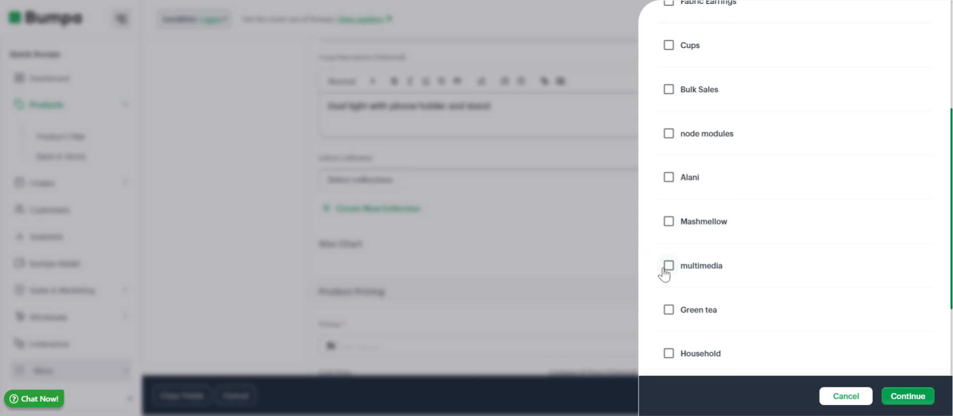 Fill Collection Field