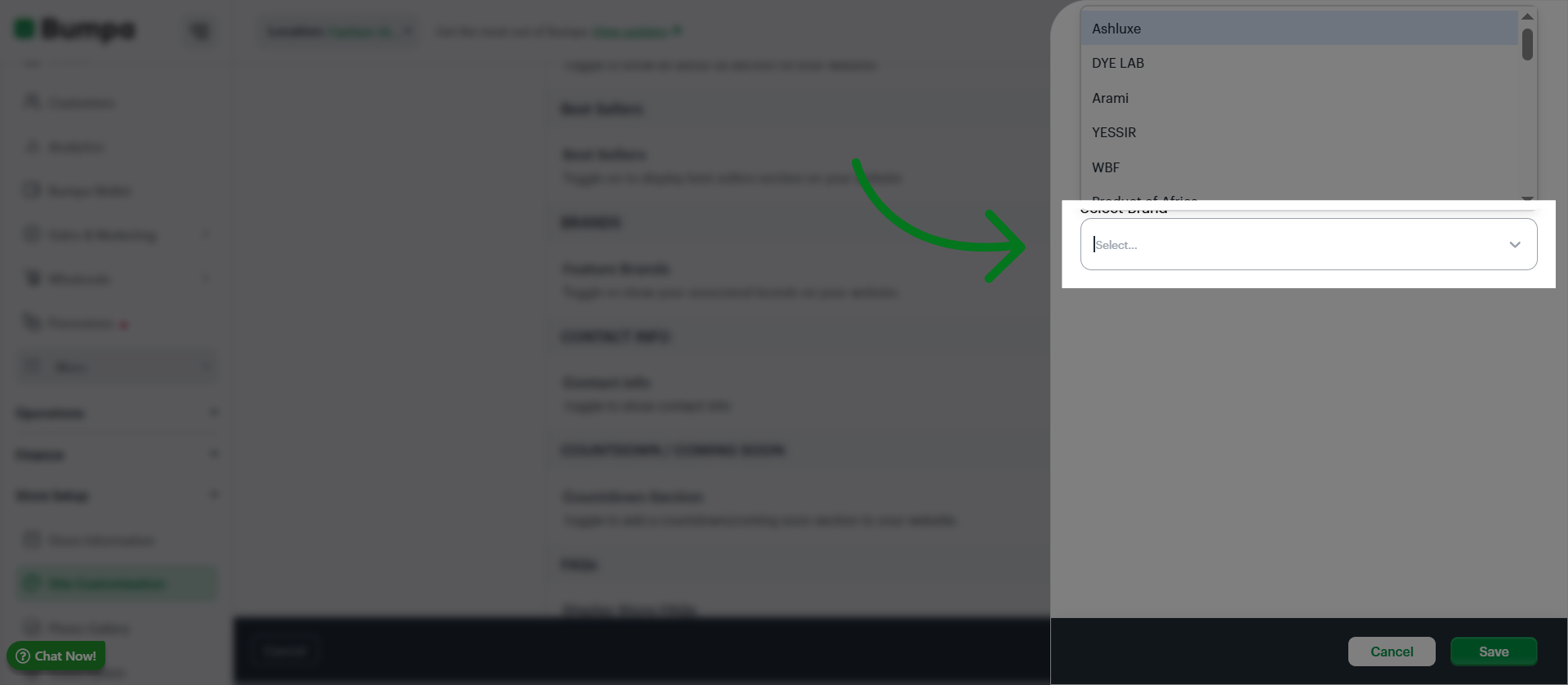 Select Option