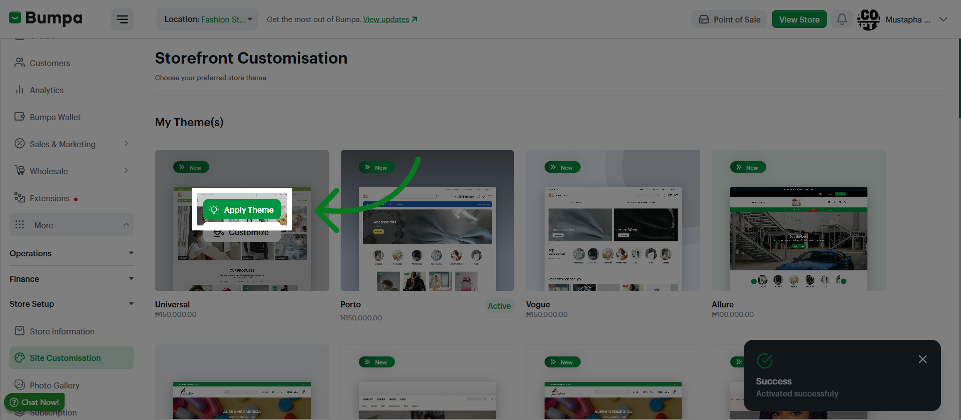 Reapply Light Theme