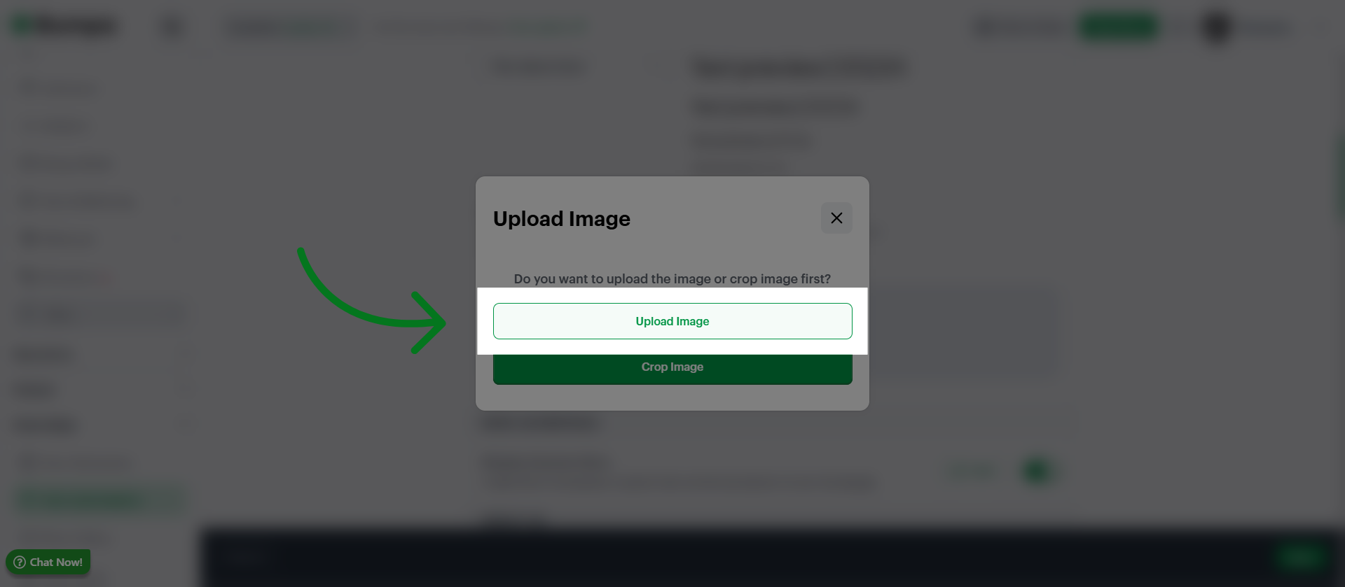 Upload Favicon Image