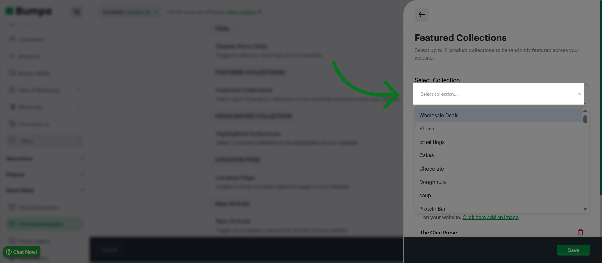 Click Action Button