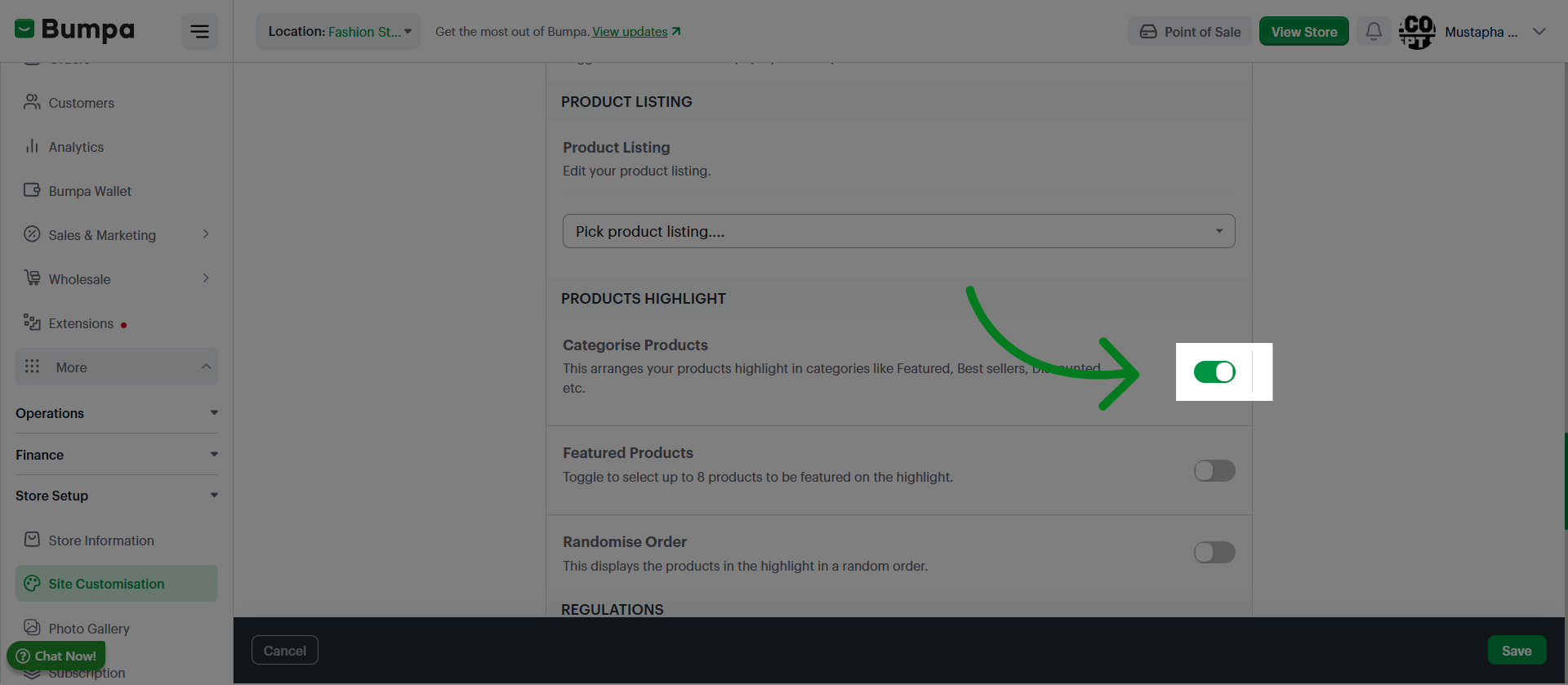 Check First Option